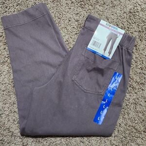 32 Degree Cool Womens Ankle Pant Color Purple - Size Large NWT